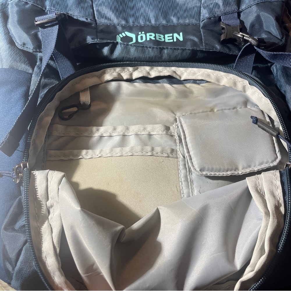 Blue Backpack For Men - image 8